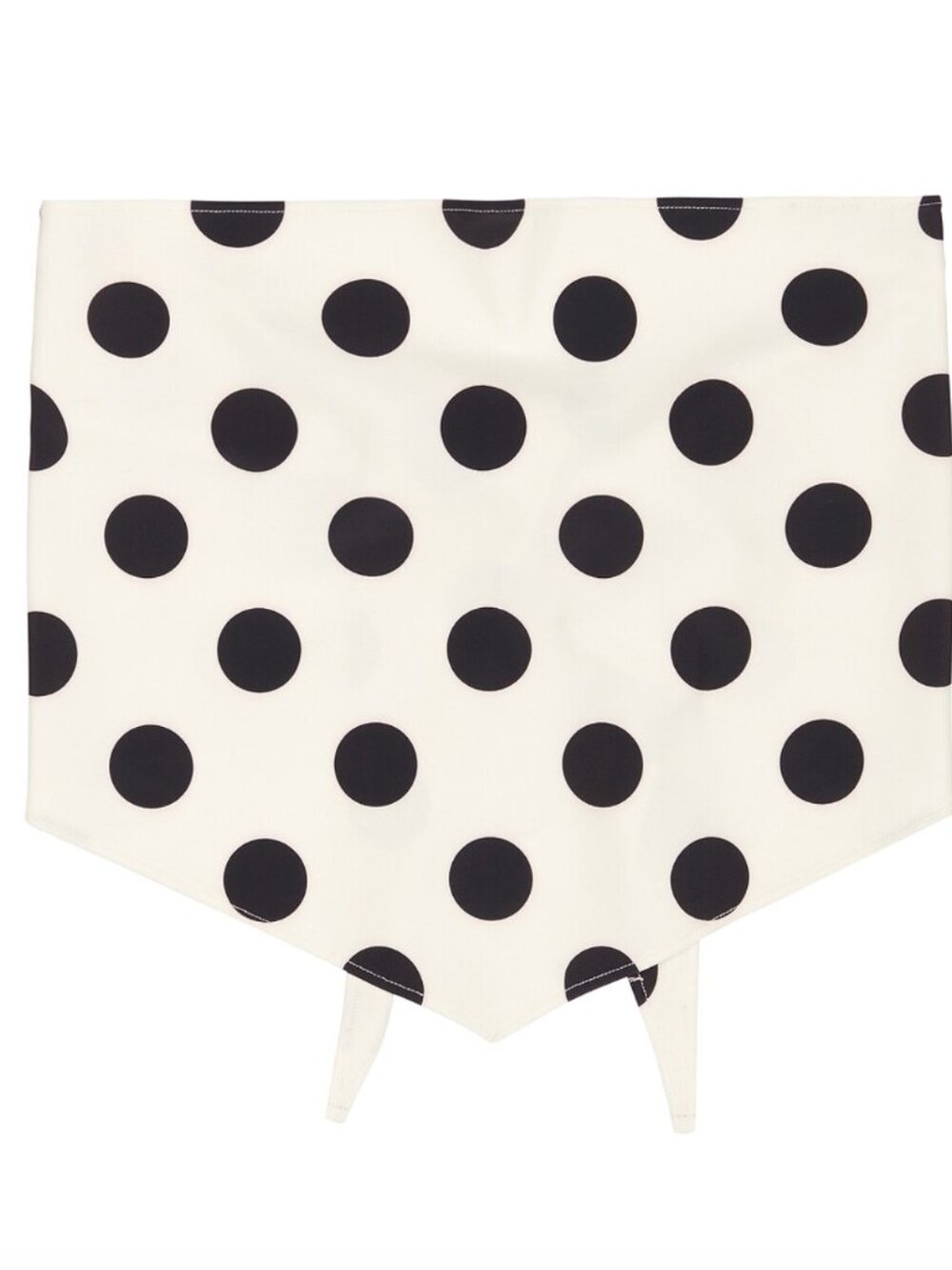 NEW LPA Twyla Head Scarf Black White Polka Dot Bandana Polkadot Polka Dot - Picture 2 of 3